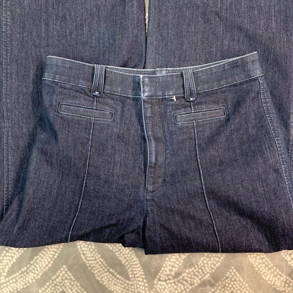 Ann Taylor LOFT denim trouser jeans 6 - Picture 3 of 6